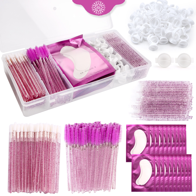 Eyelash Extension Eye Mask - 235pc Eyelash Extension Set With Box