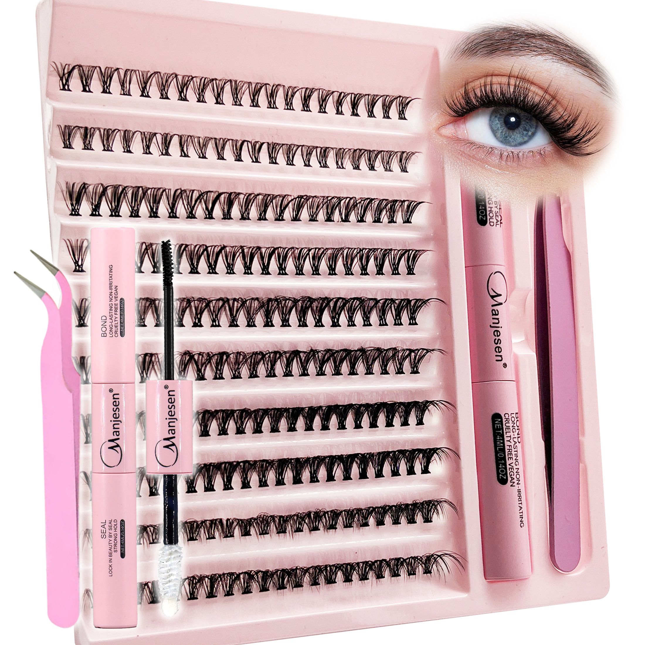 Eyelash Extension Equipment - DIY Lashes Extension Kit Eyelashes 200