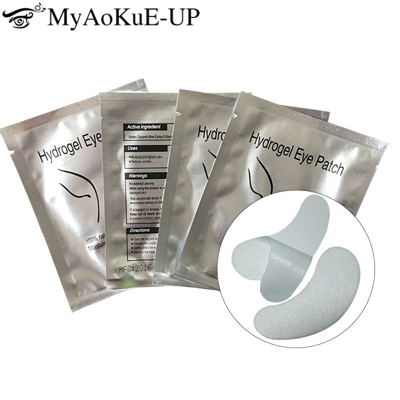 Eye Pad 50pairs Eyelashes Hydr - Eyelash Extension Eye Mask のレビューと価格