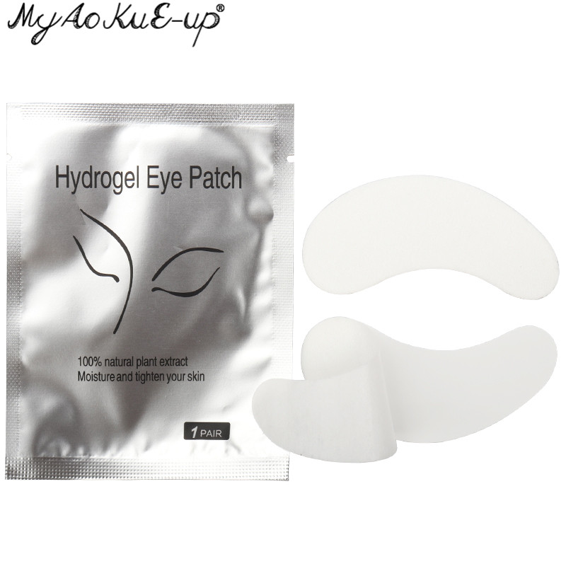 Eye Pad 50pairs Eyelashes Hydr - Eyelash Extension Eye Mask のレビューと価格