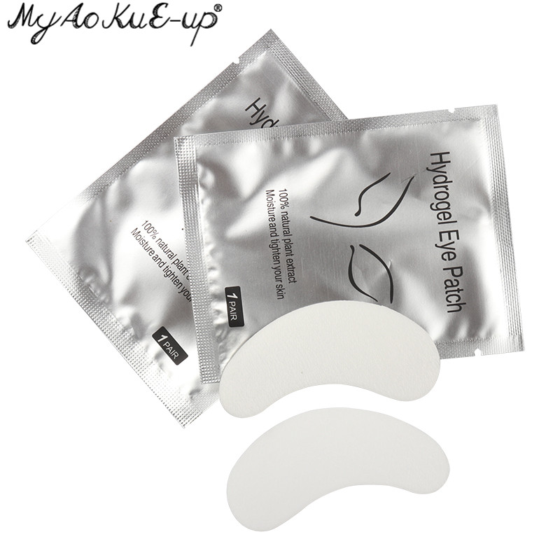 Eye Pad 50pairs Eyelashes Hydr - Eyelash Extension Eye Mask のレビューと価格