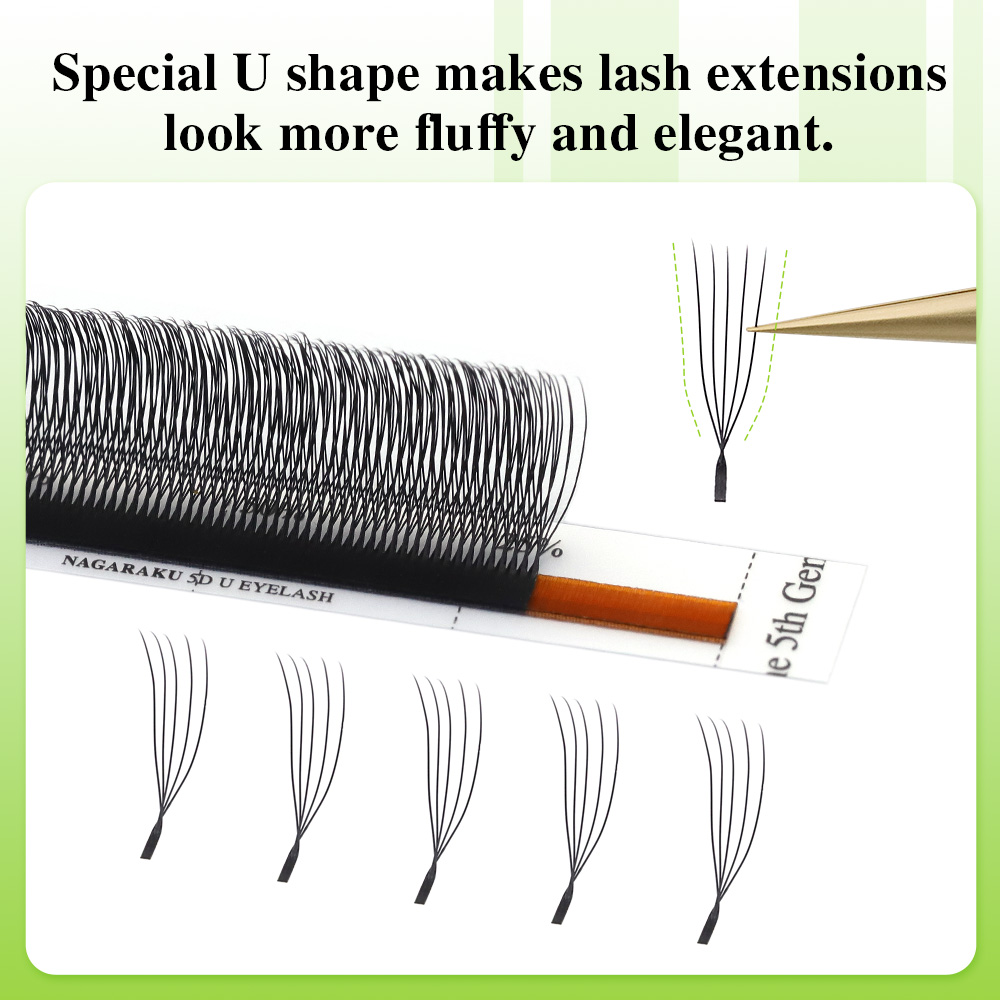 NAGARAKU Ship from USA 5cases  - Eyelash Extension Usa のレビューと価格