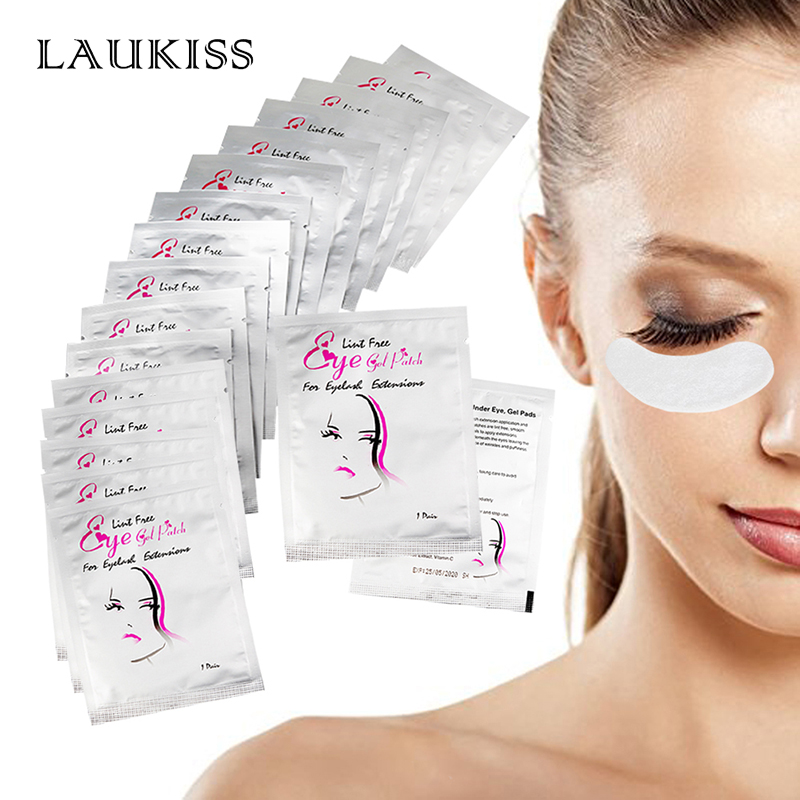 Laukiss 50/100/200Pairs Eyelas - Eyelash Extension Eye Mask のレビューと価格