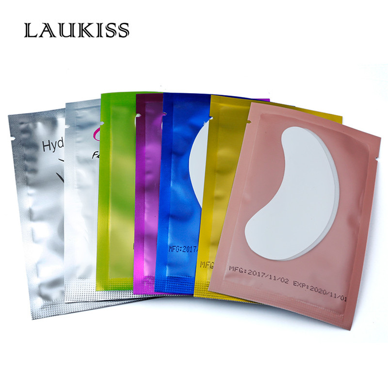 Laukiss 50/100/200Pairs Eyelas - Eyelash Extension Eye Mask のレビューと価格