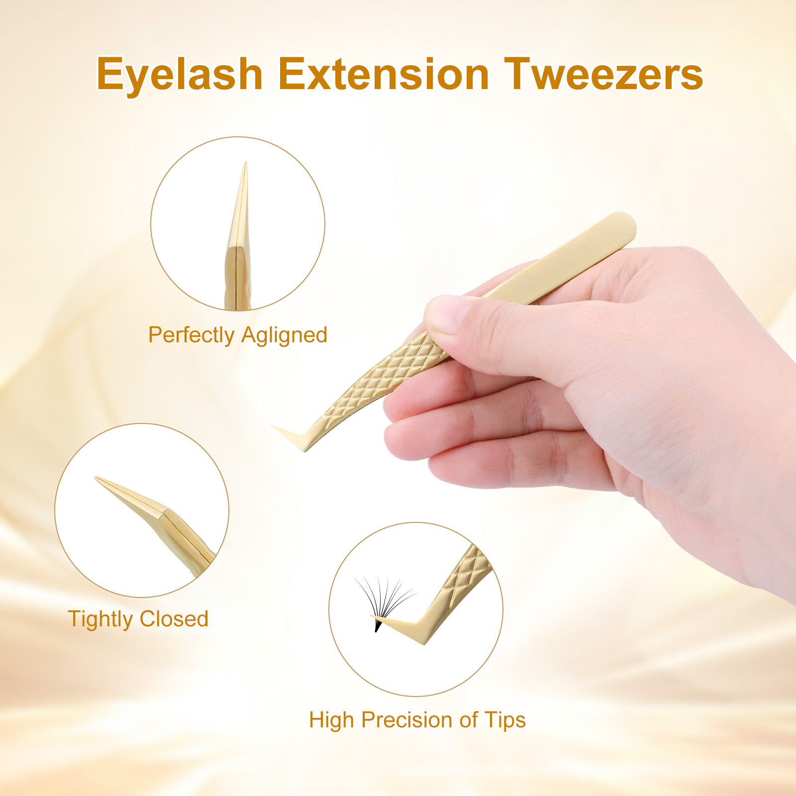 NAGARAKU AG Tweezers For Eyela - Eyelash Extension Usa のレビューと価格
