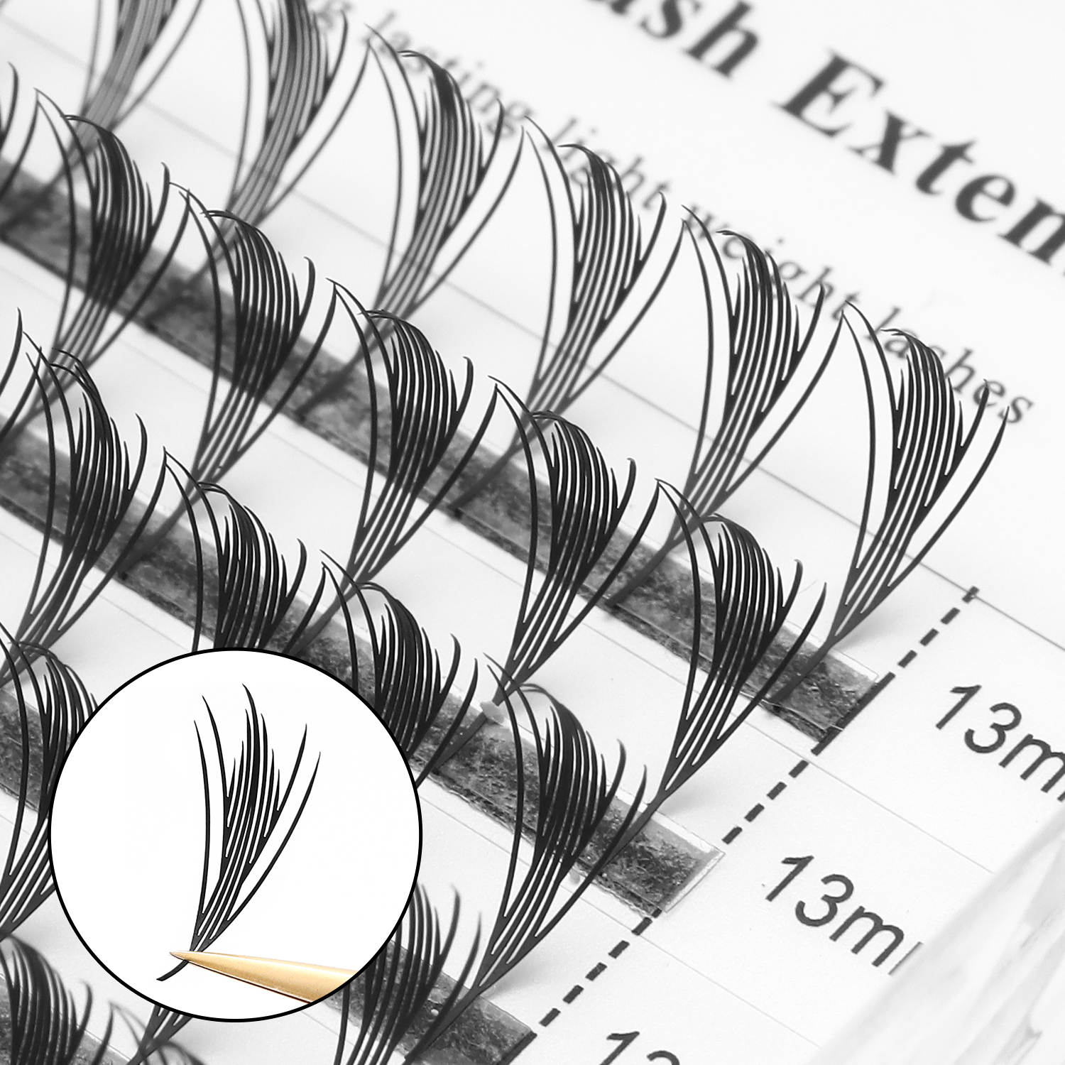 XIUSUZAKI Comic Pteris Lashes  - Eyelash Extension Volume Styles のレビューと価格