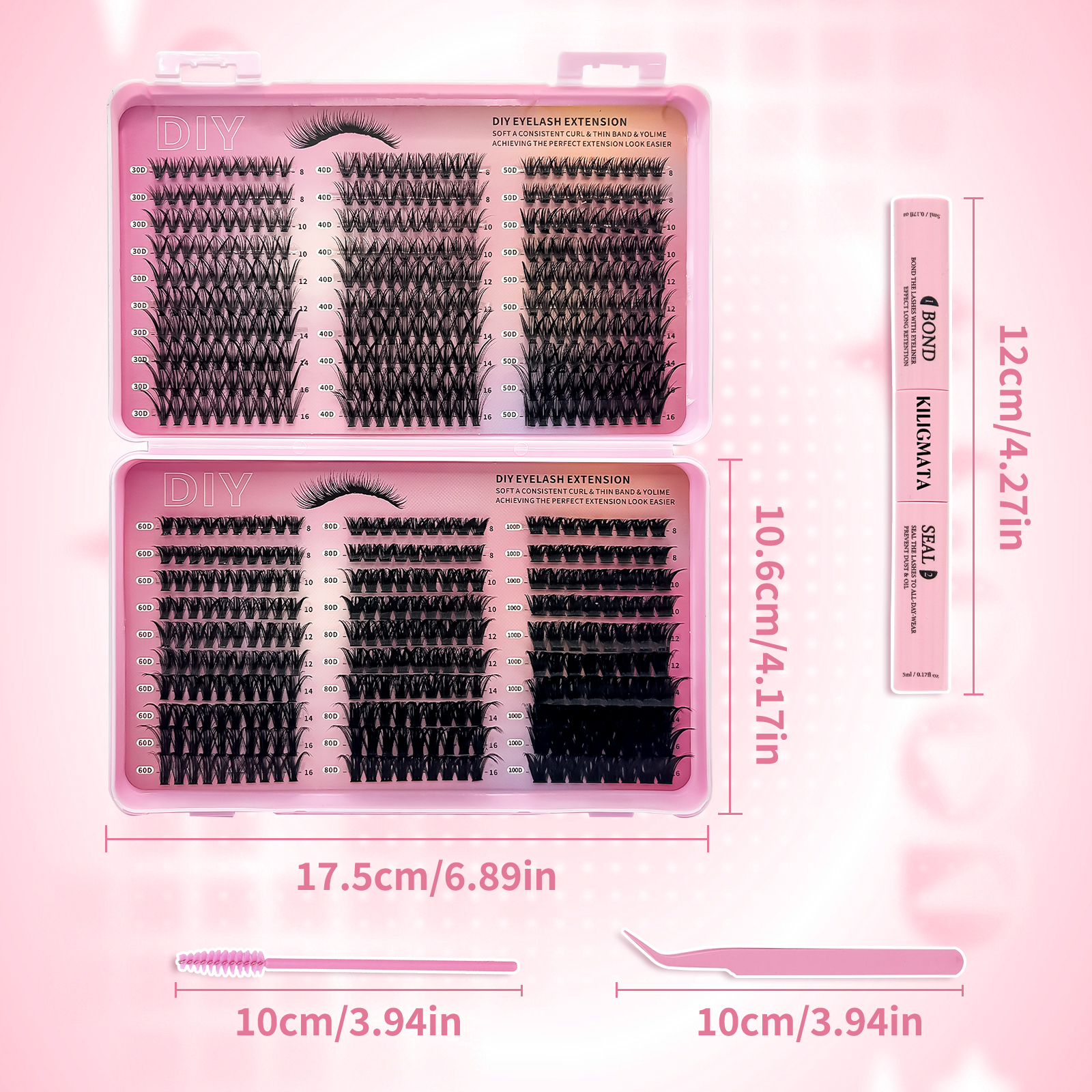 600pcs Individual Eyelash Exte - Eyelash Extension Equipment のレビューと価格