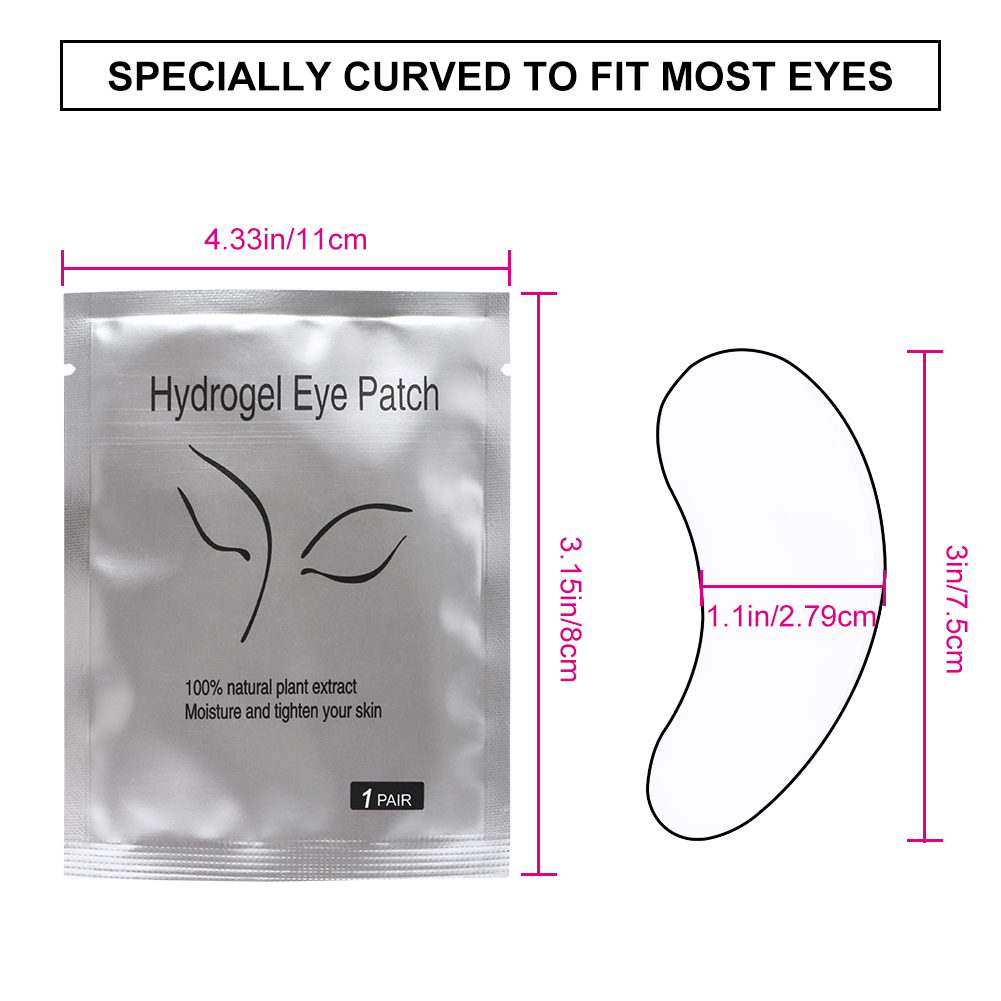 50/100 Pairs Eye Patches for E - Eyelash Extension Eye Mask のレビューと価格