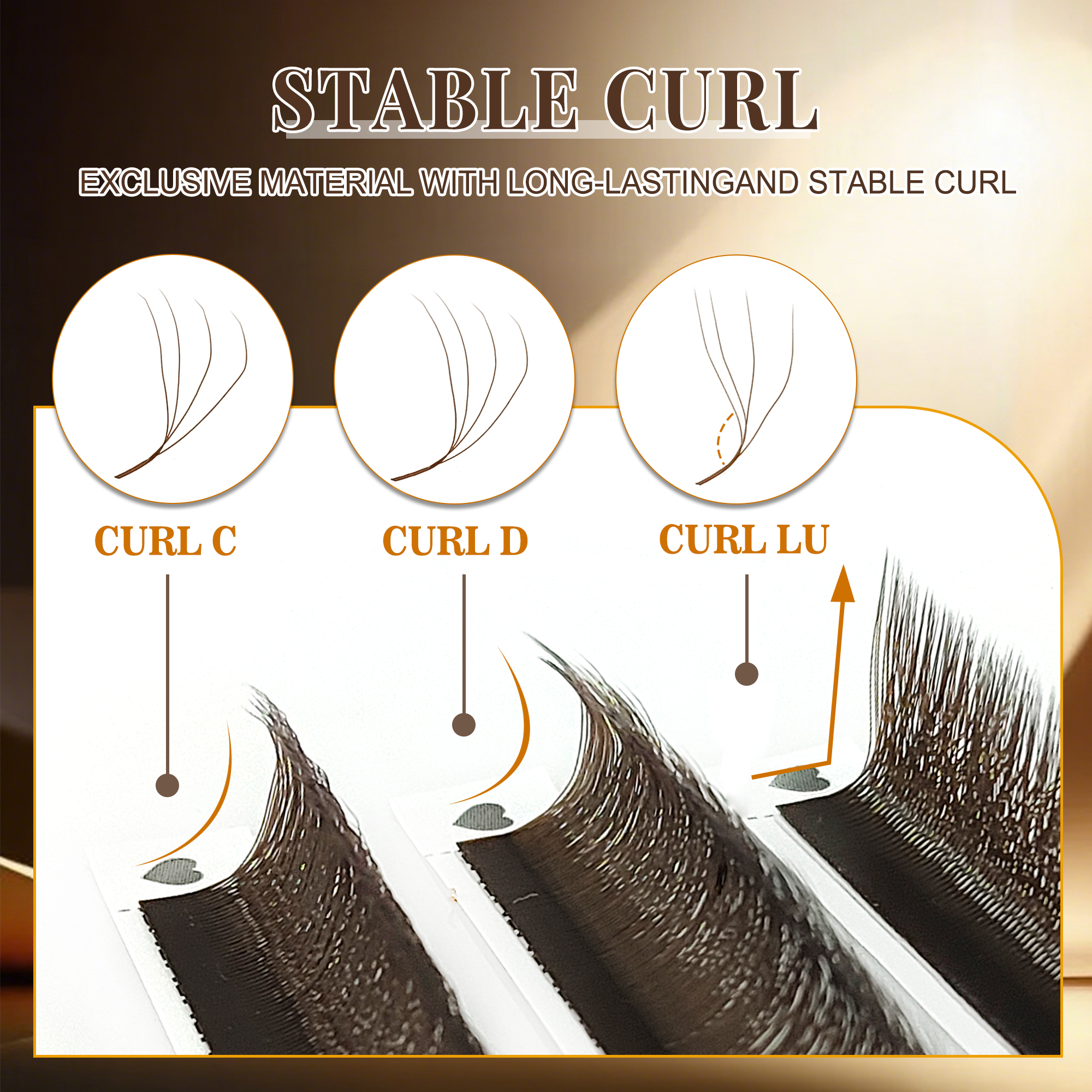 CoMango C/D/LU Brown 3D/4D/5D  - Eyelash Extension Volume Styles のレビューと価格