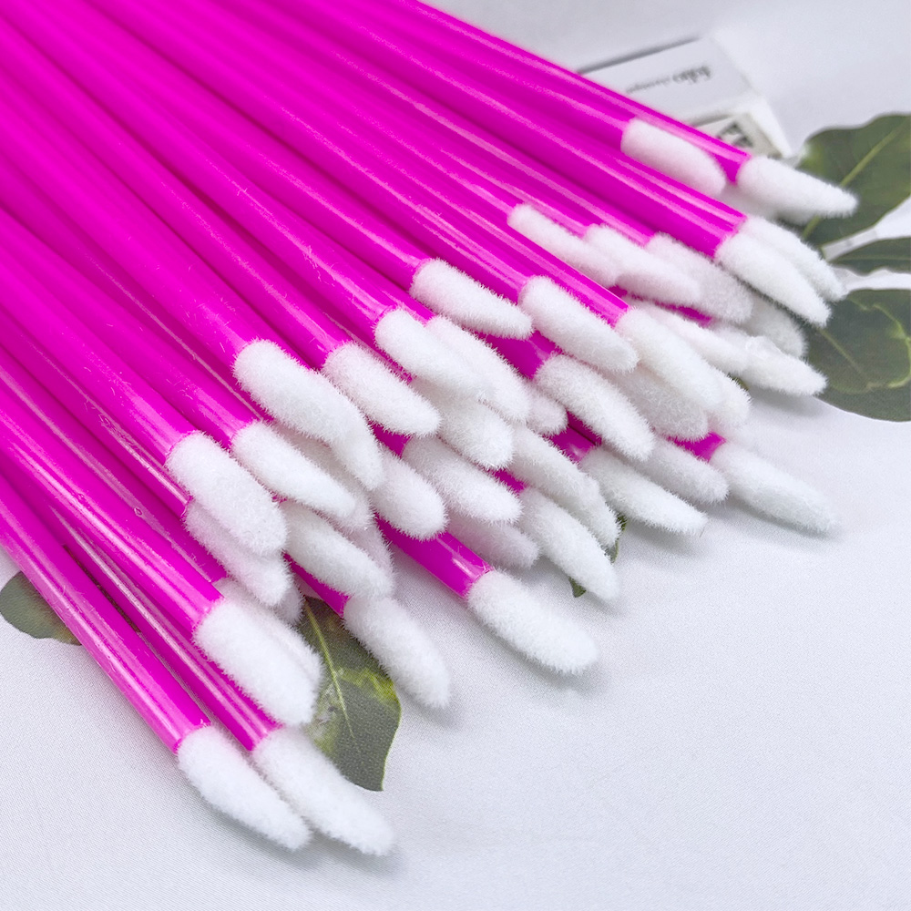 100Pcs Disposable Lip Brush Ey - Eyelash Extension For Beginners のレビューと価格