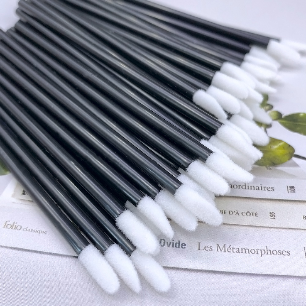 100Pcs Disposable Lip Brush Ey - Eyelash Extension For Beginners のレビューと価格