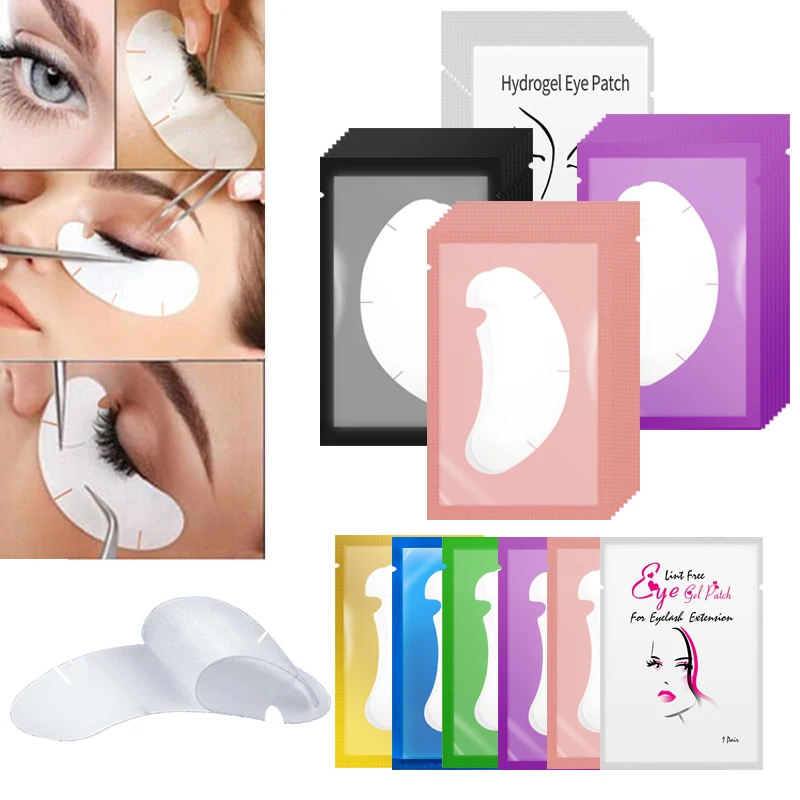 50/100PCS U Shape Eyelash Pads - Eyelash Extension Eye Mask のレビューと価格