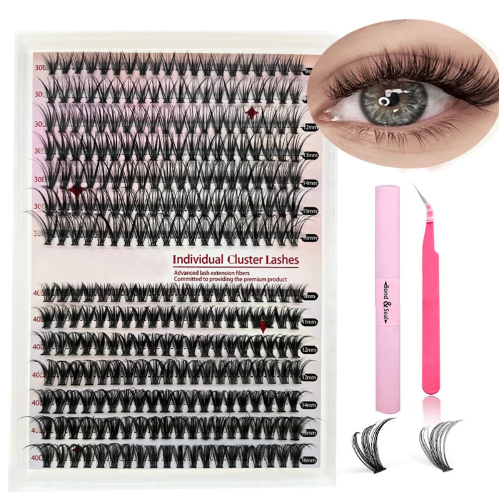 9-16mm Length False Eyelashes  - Eyelash Extension Volume Styles のレビューと価格