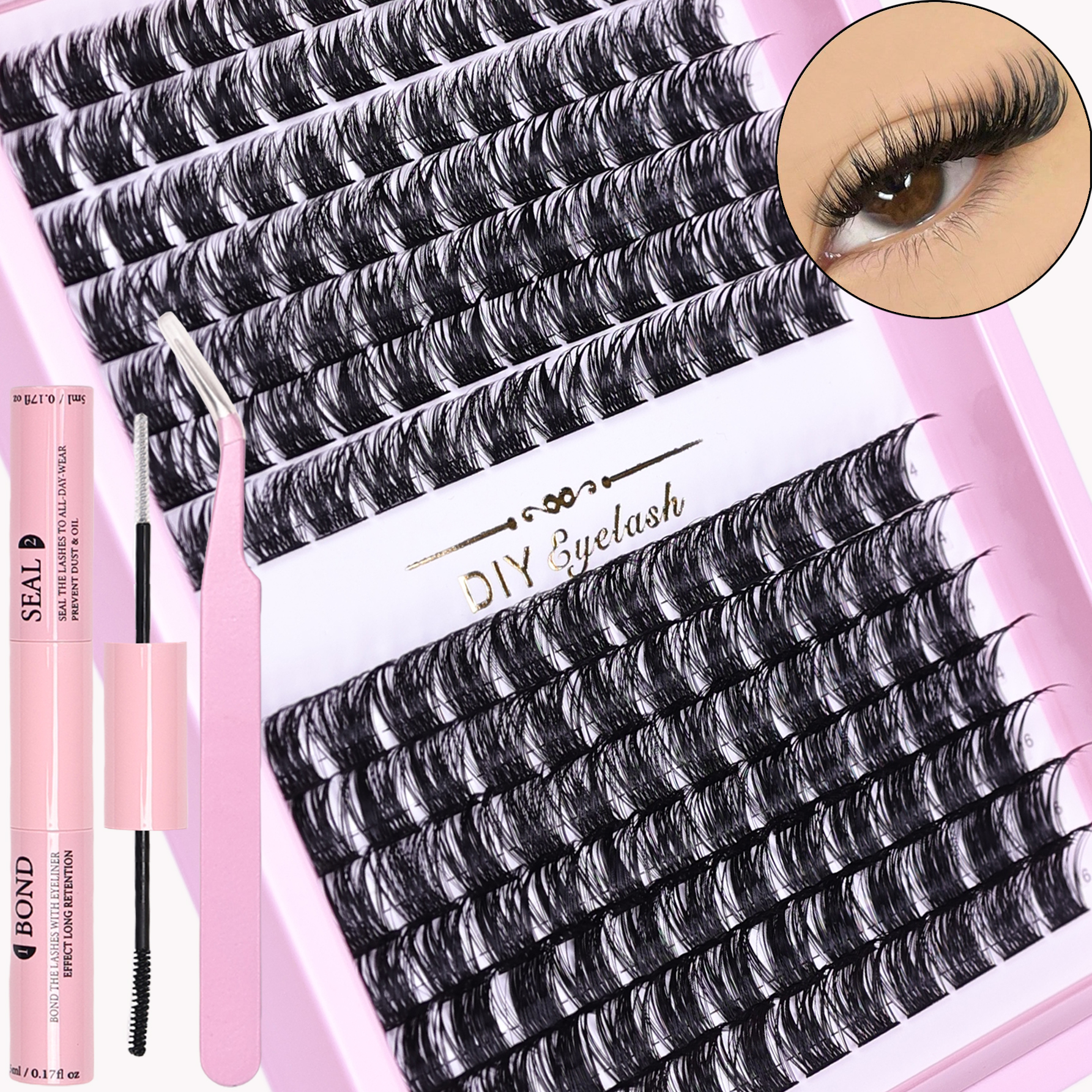 168pcs DIY Eyelash Extension K - Eyelash Extension Equipment のレビューと価格