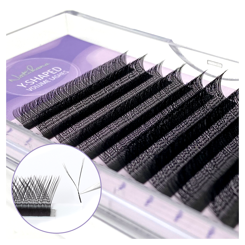 NATUHANA YY Shape Black Brown  - Eyelash Extension Volume Styles のレビューと価格