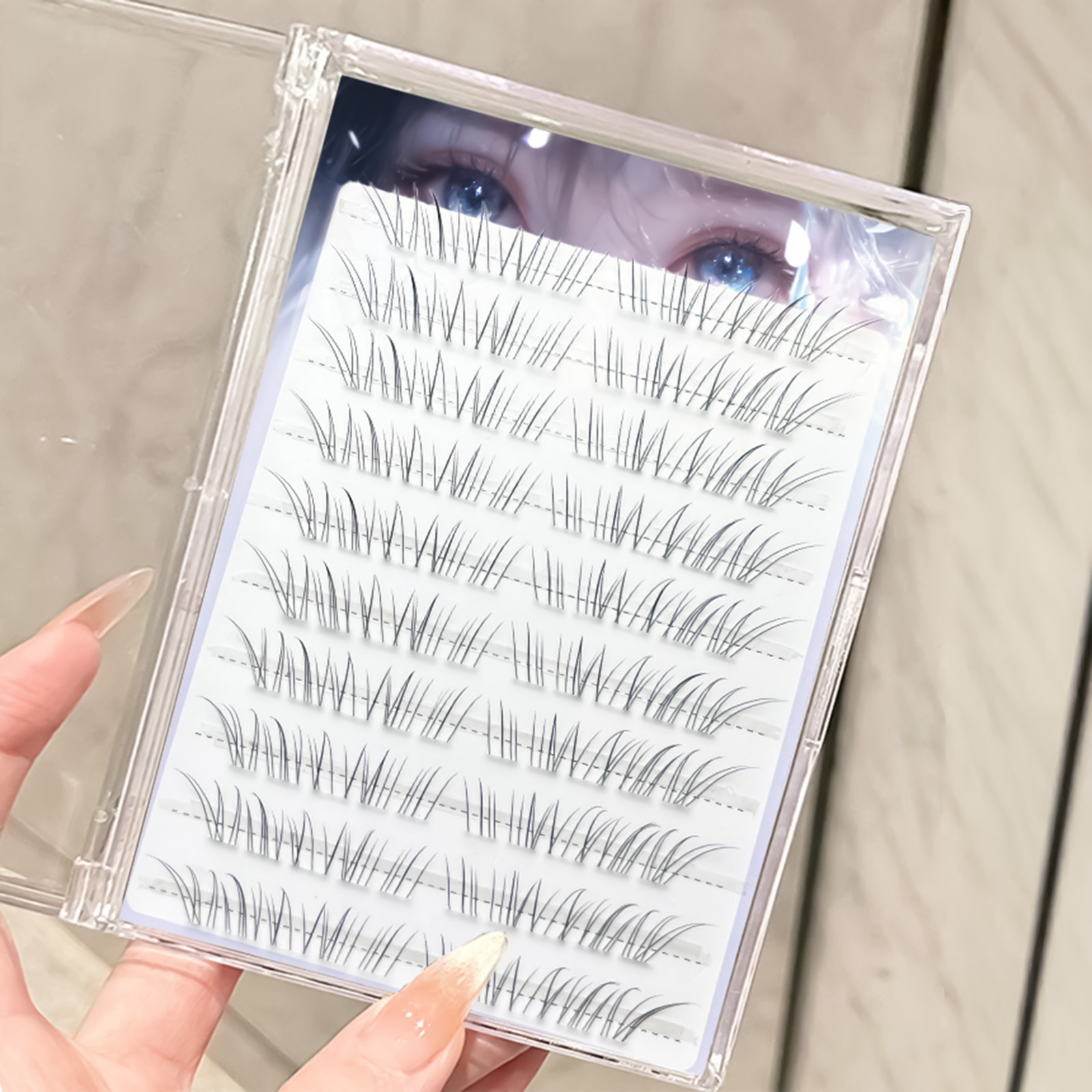 Korean Style False Eyelashes B - Eyelash Extension Volume Styles のレビューと価格