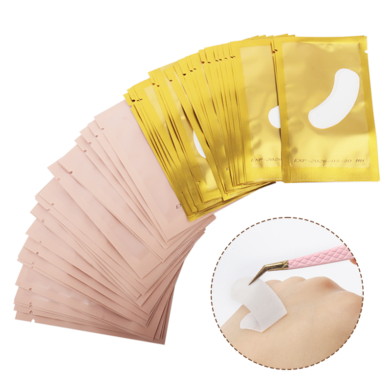 50 Pairs Eye Patches Under Eye - Eyelash Extension Eye Mask のレビューと価格