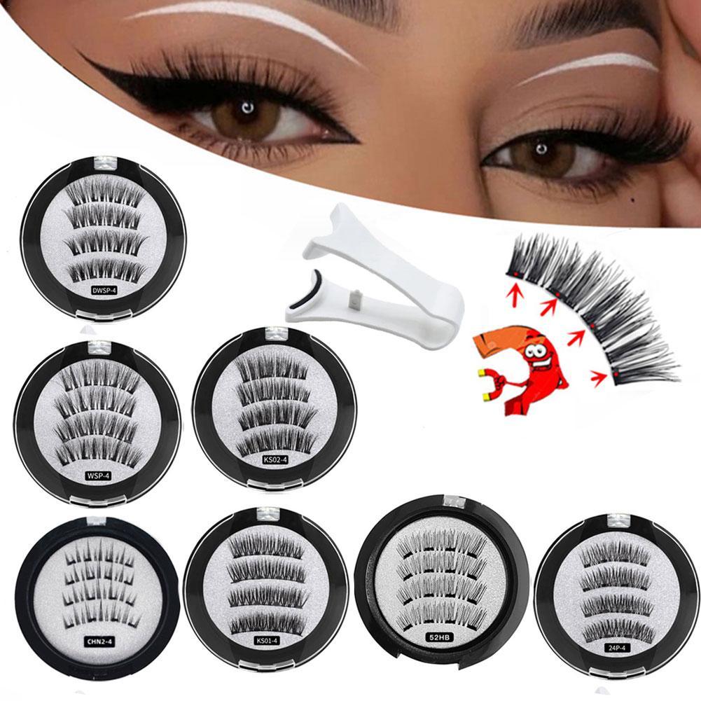 2 Pair 3D Magnetic False Eyela - Eyelash Extension Equipment のレビューと価格