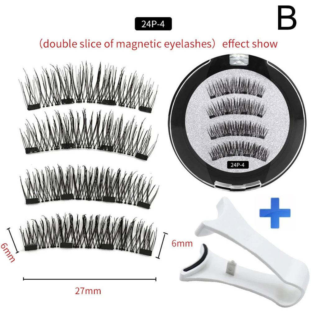 2 Pair 3D Magnetic False Eyela - Eyelash Extension Equipment のレビューと価格