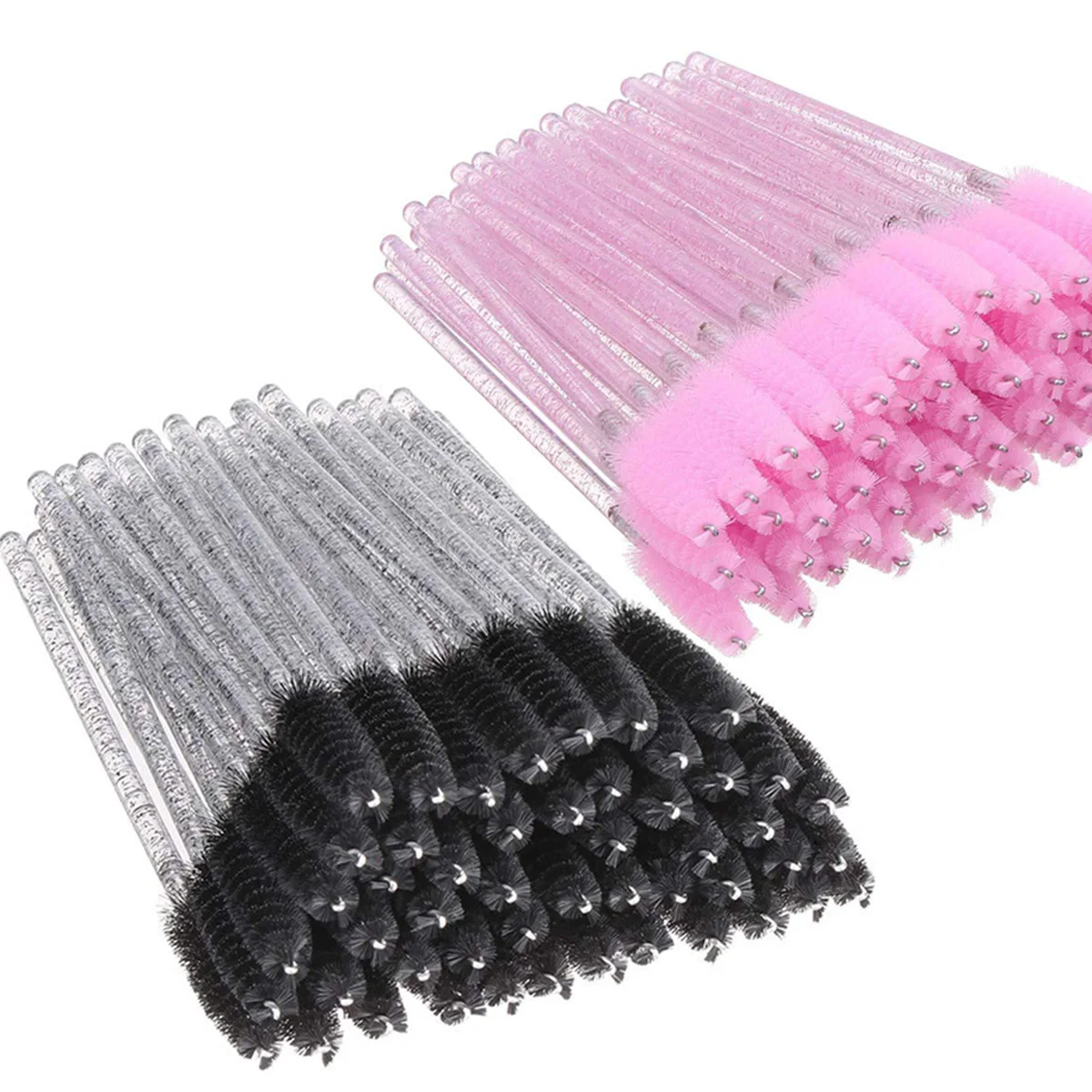 50pcs Eyelash Brushes Mascara  - Eyelash Extension For Beginners のレビューと価格