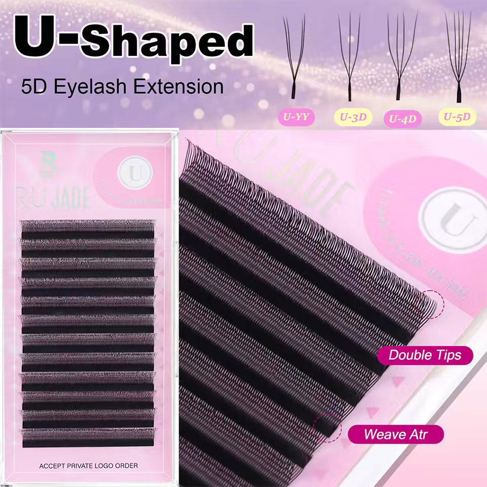 New Style U-Shaped 3D 4D 5D Ey - Eyelash Extension Volume Styles のレビューと価格