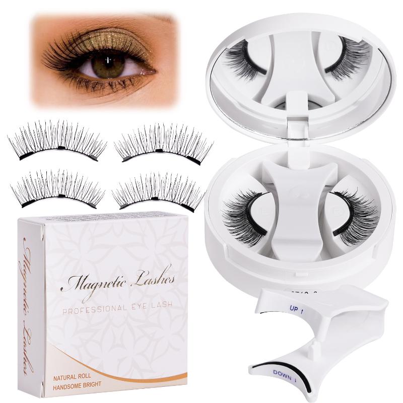 New Magnetic Eyelashes Set Reu - Eyelash Extension Equipment のレビューと価格