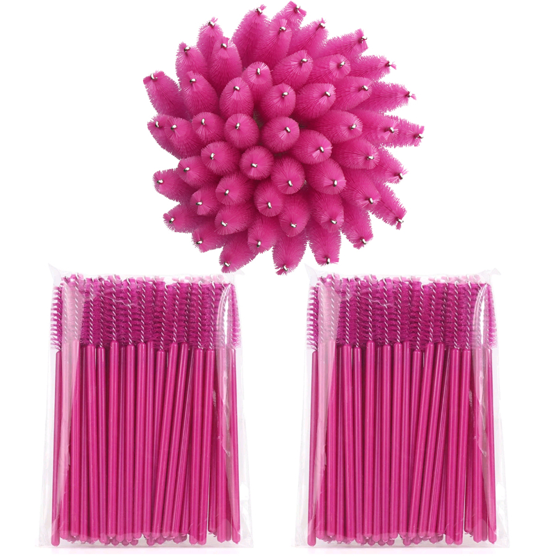 100pcs Disposable Eyelash Brus - Eyelash Extension For Beginners のレビューと価格