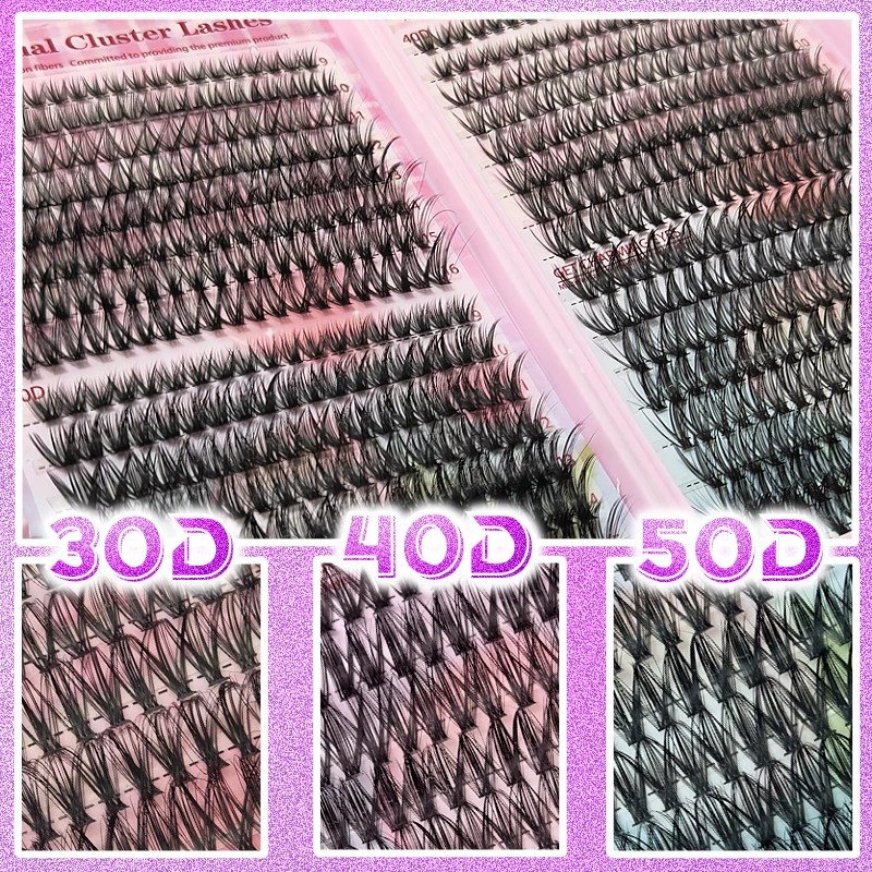 640Pcs Lash Clusters Kit 30D+4 - Eyelash Extension Equipment のレビューと価格
