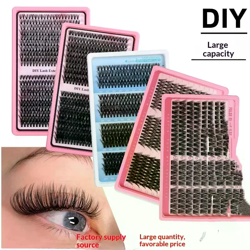176/300/320/400Pcs Fluffy Eyel - Eyelash Extension For Beginners のレビューと価格