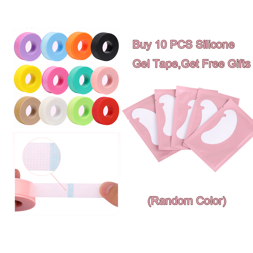 Silicone Gel Tape for Lash Ext - Eyelash Extension Eye Mask のレビューと価格