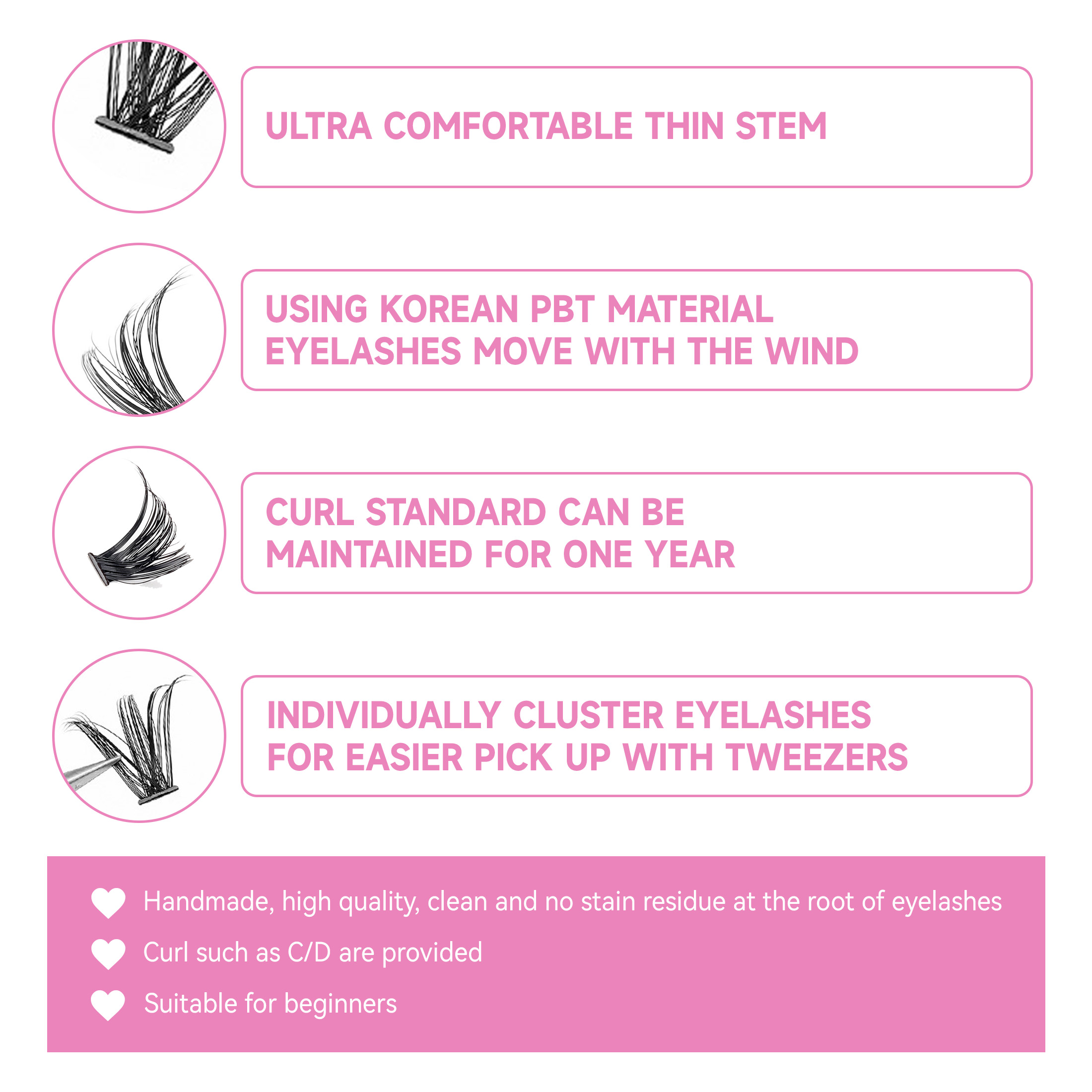 DIY Lashes Extension Kit Eyela - Eyelash Extension Equipment のレビューと価格