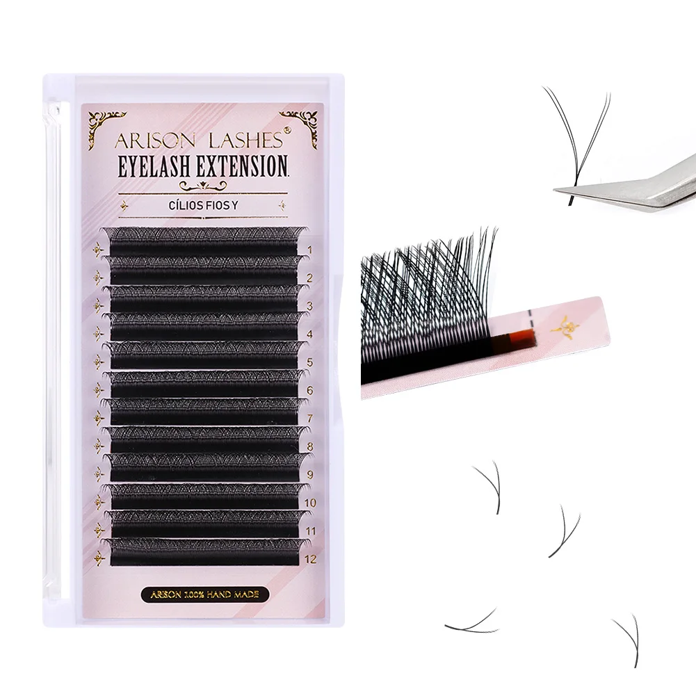 ARISON 10 Boxes Volume Eyelash - Eyelash Extension Volume Styles のレビューと価格