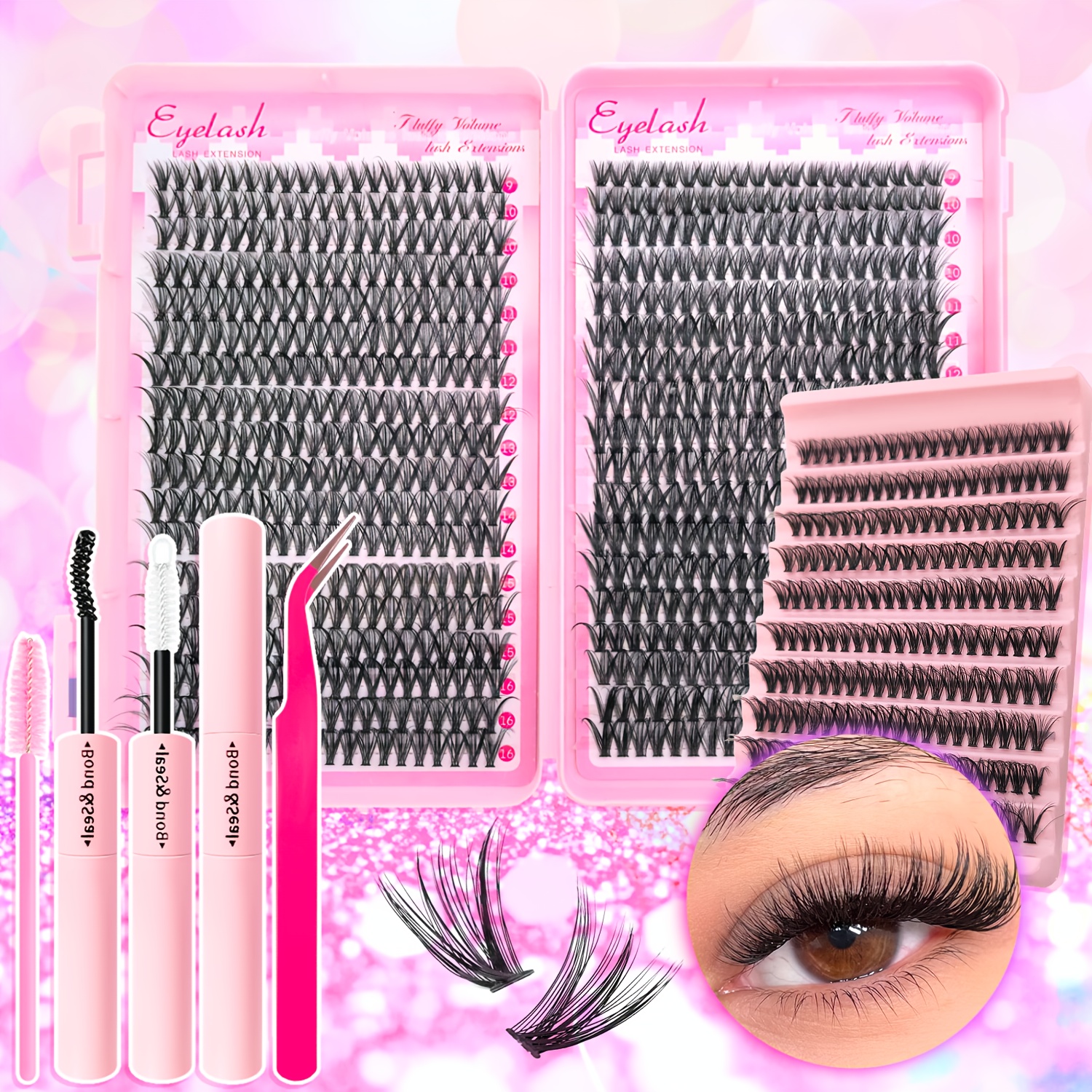 720/200pcs eyelash Extension K - Eyelash Extension Equipment のレビューと価格