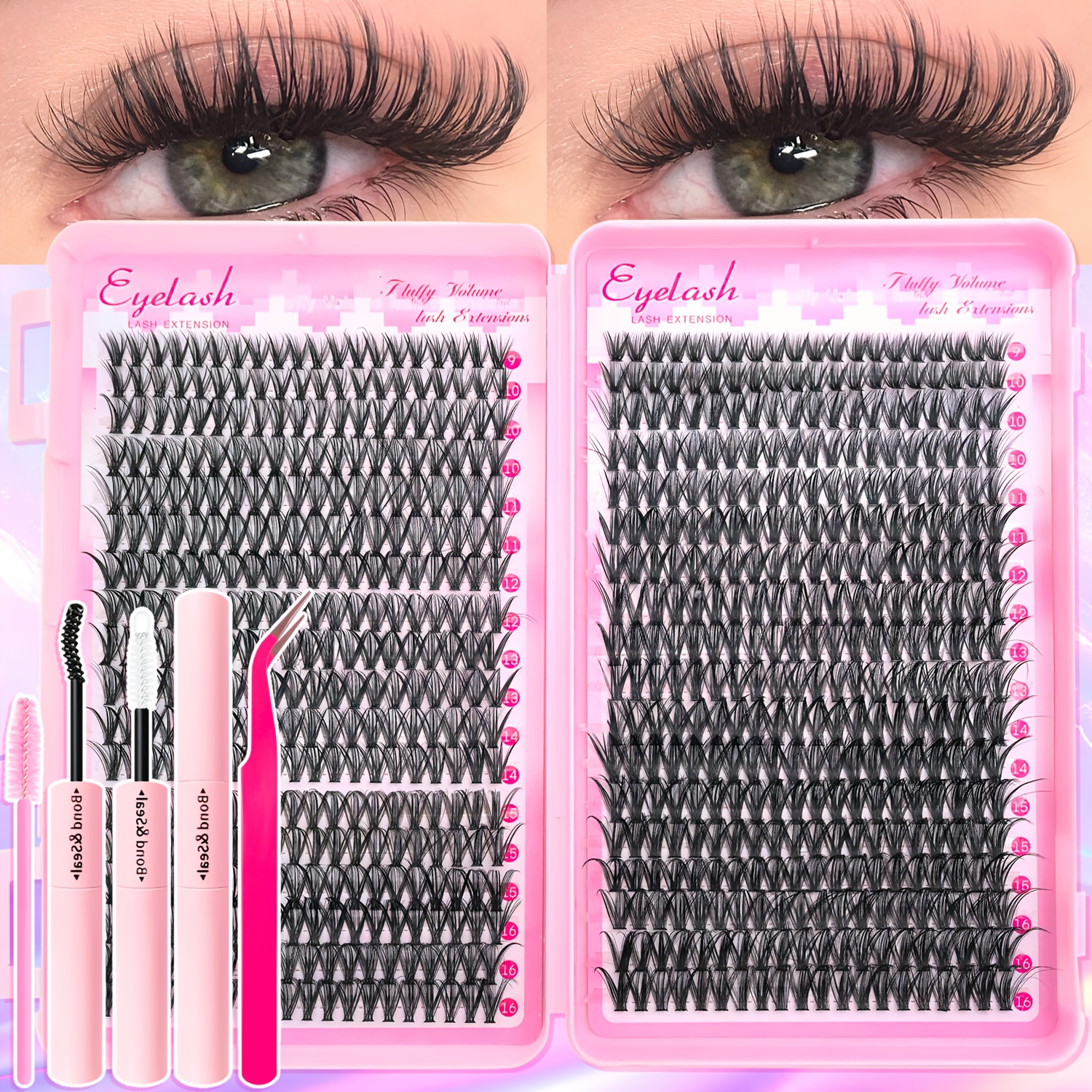 720/200pcs eyelash Extension K - Eyelash Extension Equipment のレビューと価格