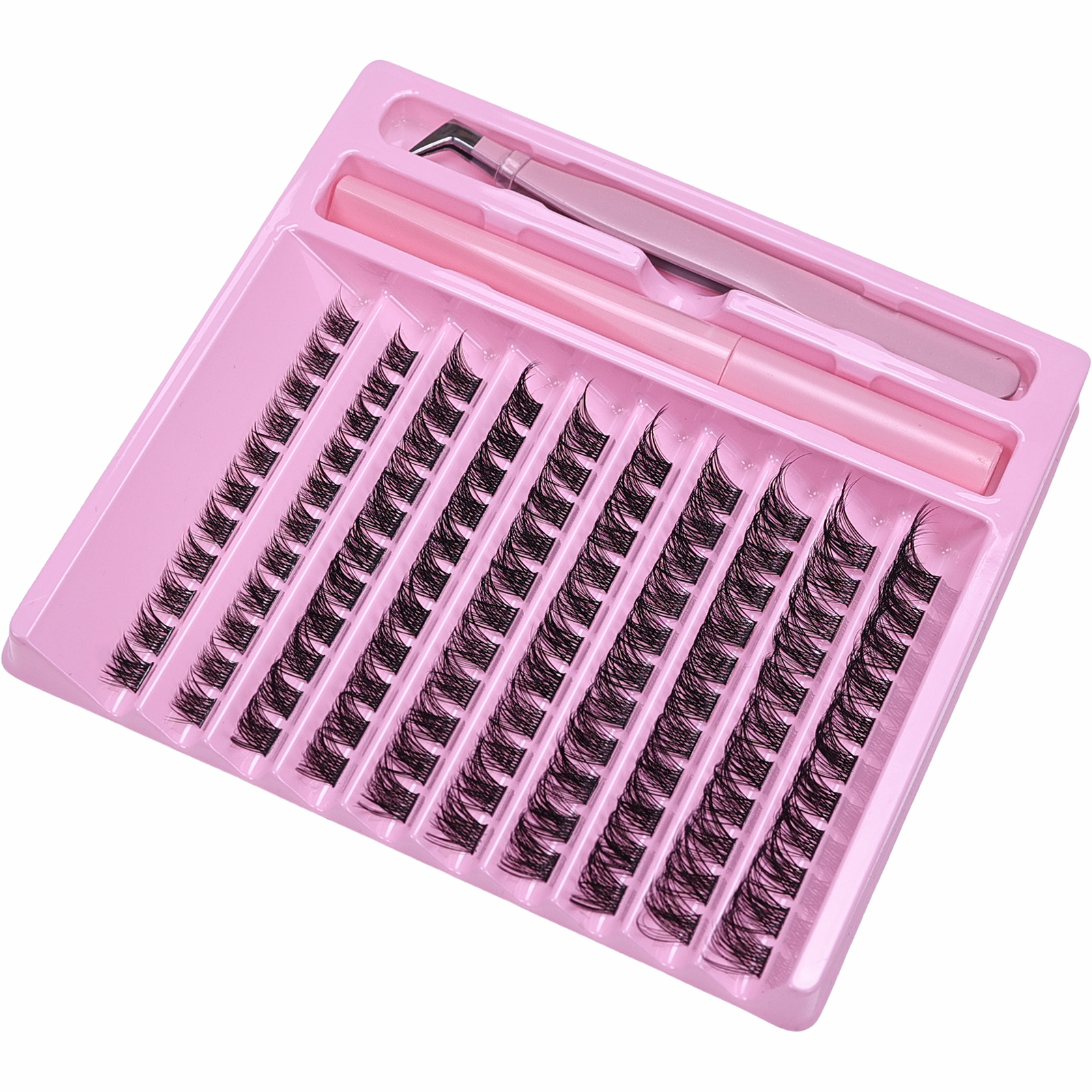 DIY Lash Clusters Extension Ki - Eyelash Extension Equipment のレビューと価格