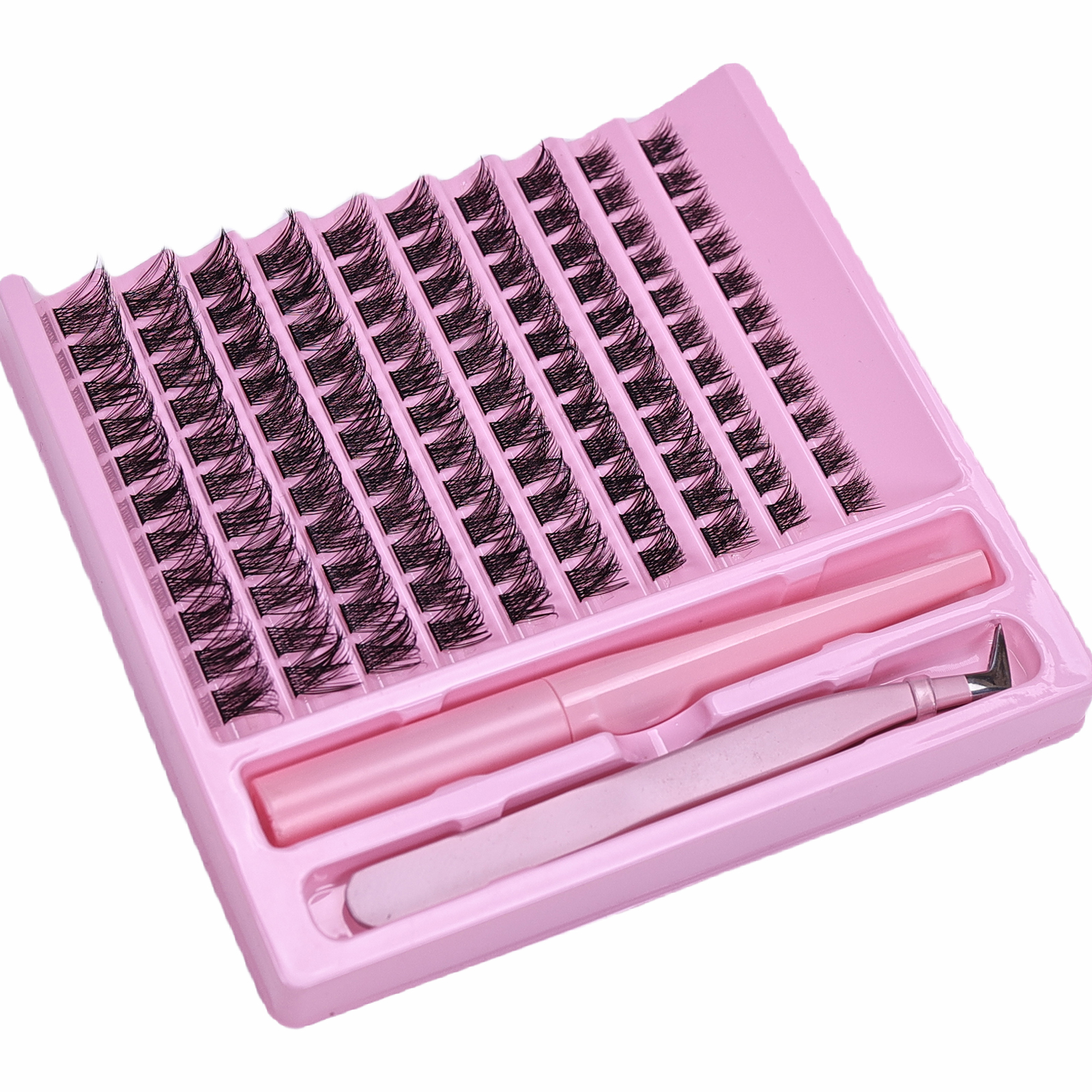 DIY Lash Clusters Extension Ki - Eyelash Extension Equipment のレビューと価格