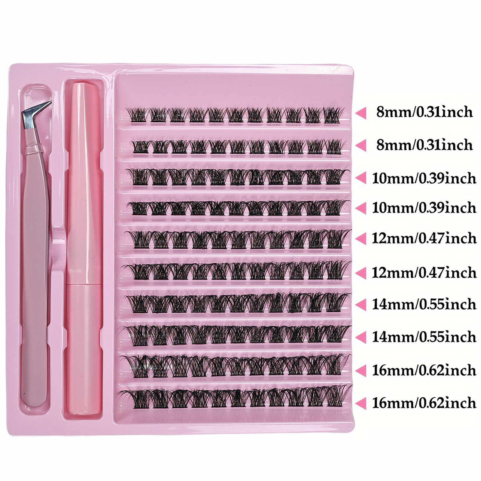 DIY Lash Clusters Extension Ki - Eyelash Extension Equipment のレビューと価格