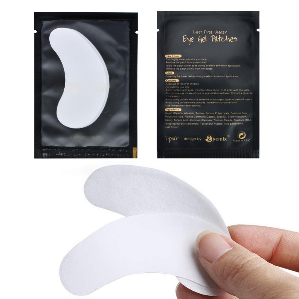 100Pairs Lint Free Under Eye G - Eyelash Extension Eye Mask のレビューと価格