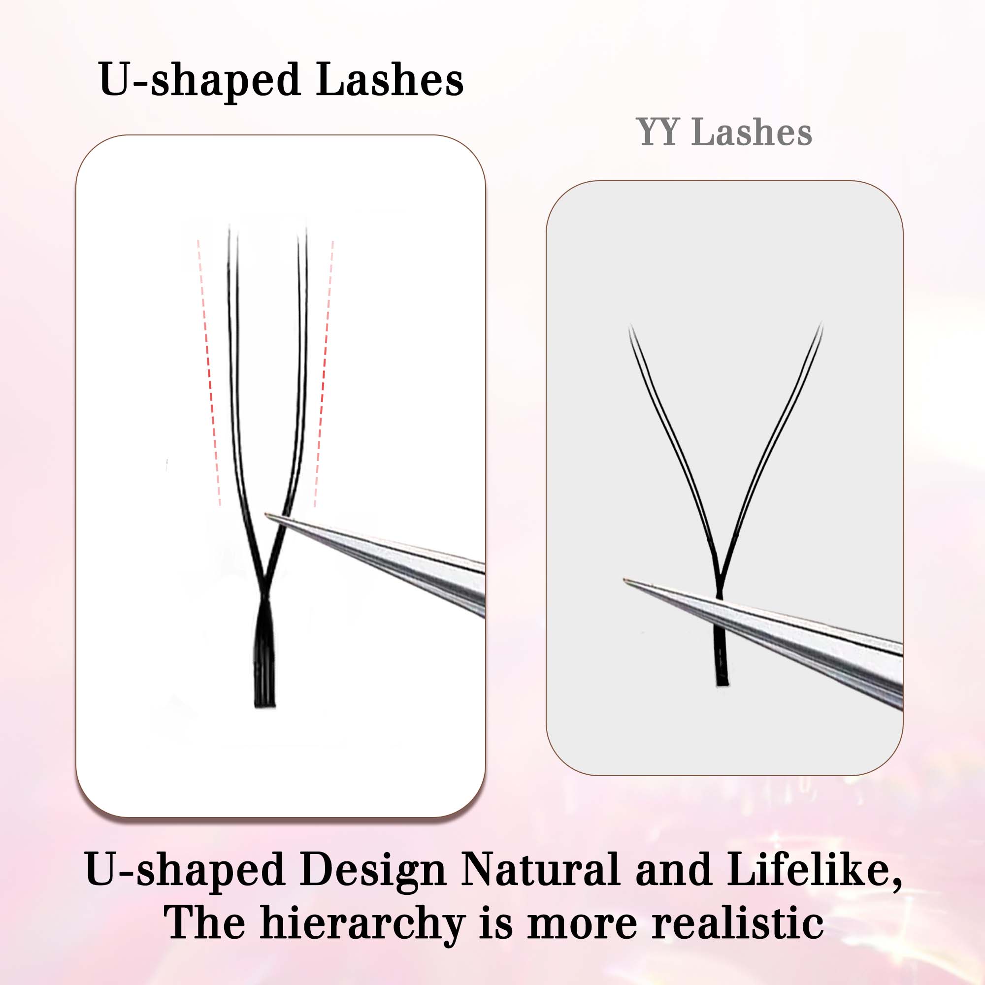 CoMango U Shaped Parallel Flow - Eyelash Extension Volume Styles のレビューと価格