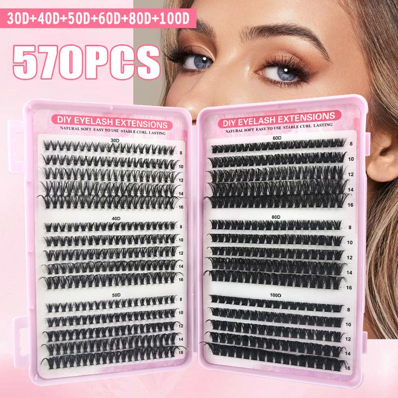 570pcs 30D/40D/50D/60D Individ - Eyelash Extension Equipment のレビューと価格