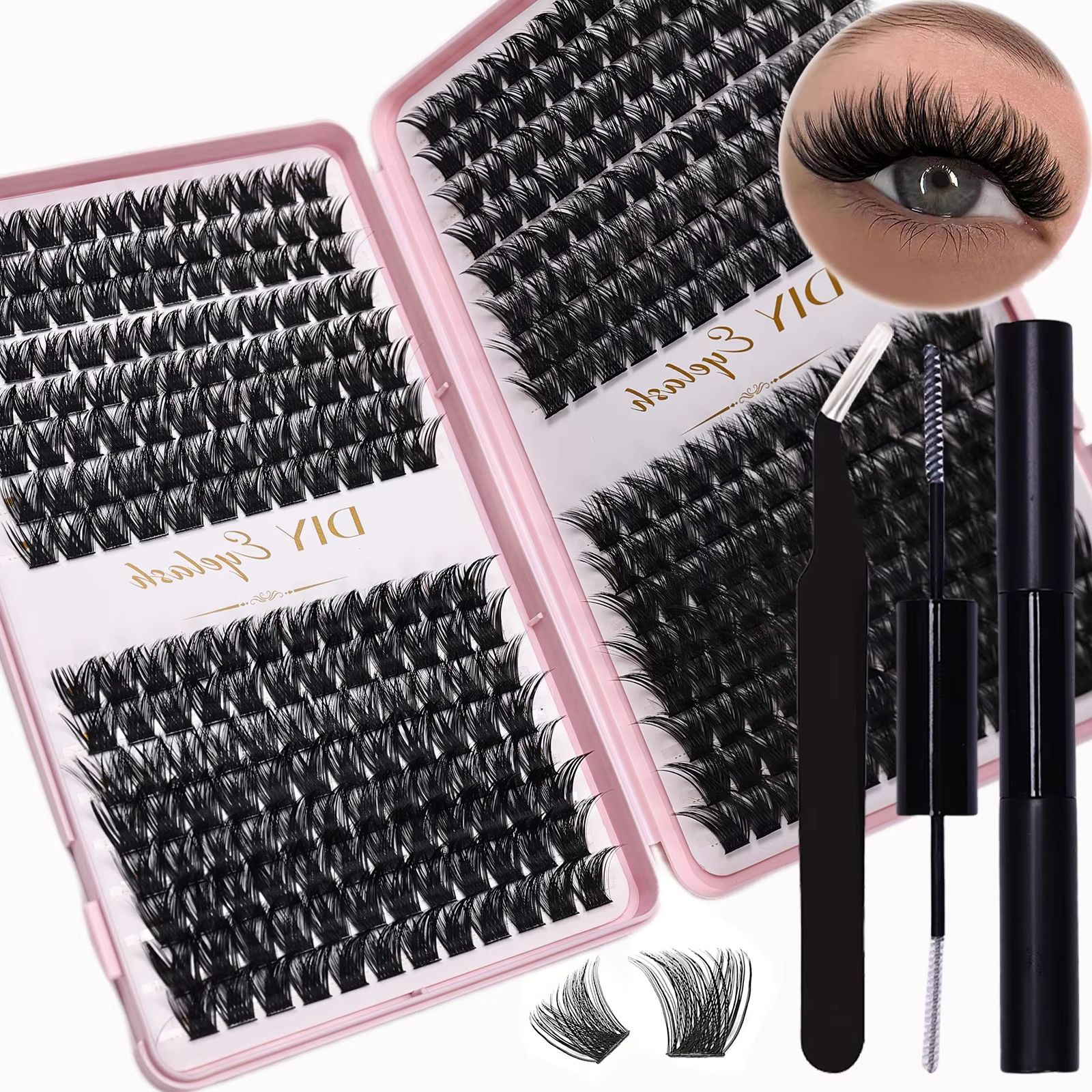 DIY Eyelash Extension Kit 384p - Eyelash Extension Equipment のレビューと価格