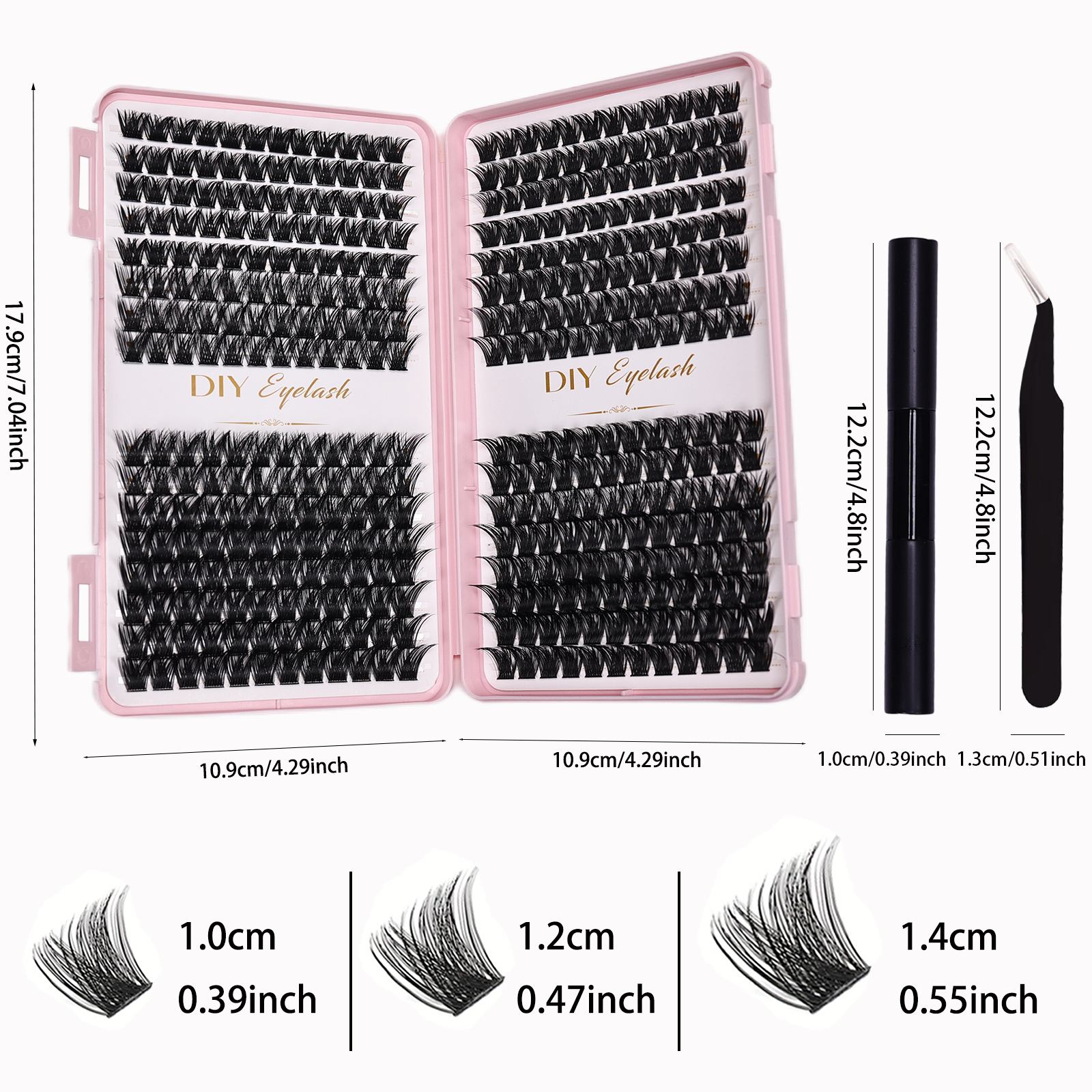 DIY Eyelash Extension Kit 384p - Eyelash Extension Equipment のレビューと価格