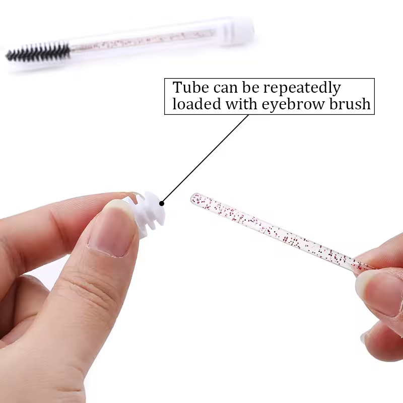 Eyelash Brush Tube With Eyebro - Eyelash Extension For Beginners のレビューと価格