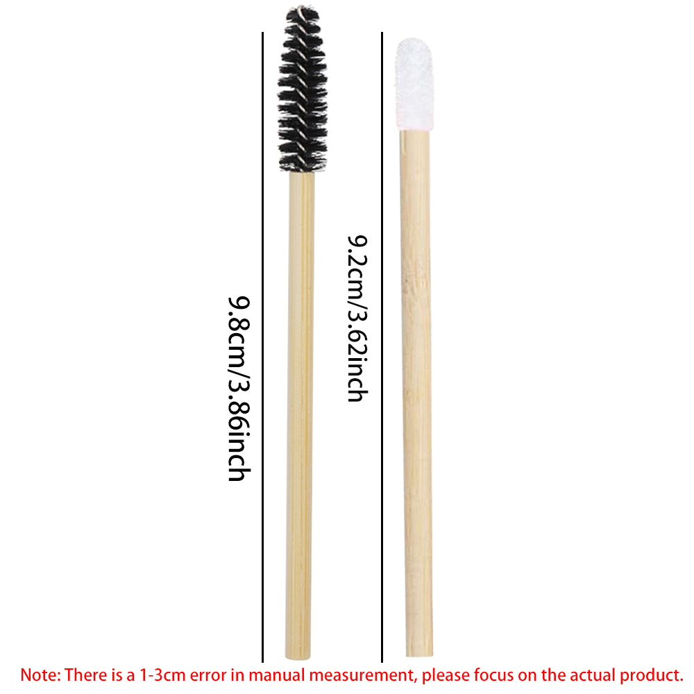 50/100pcs Lip Brushes Kits Bam - Eyelash Extension For Beginners のレビューと価格