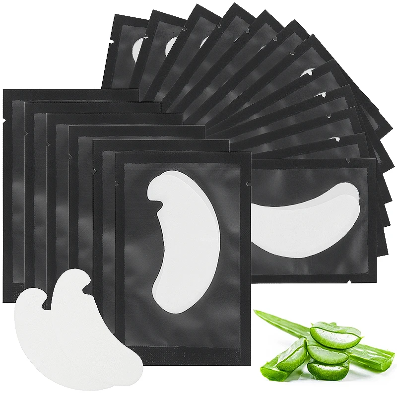 50/100/200Pairs Eye Patches Ey - Eyelash Extension Eye Mask のレビューと価格