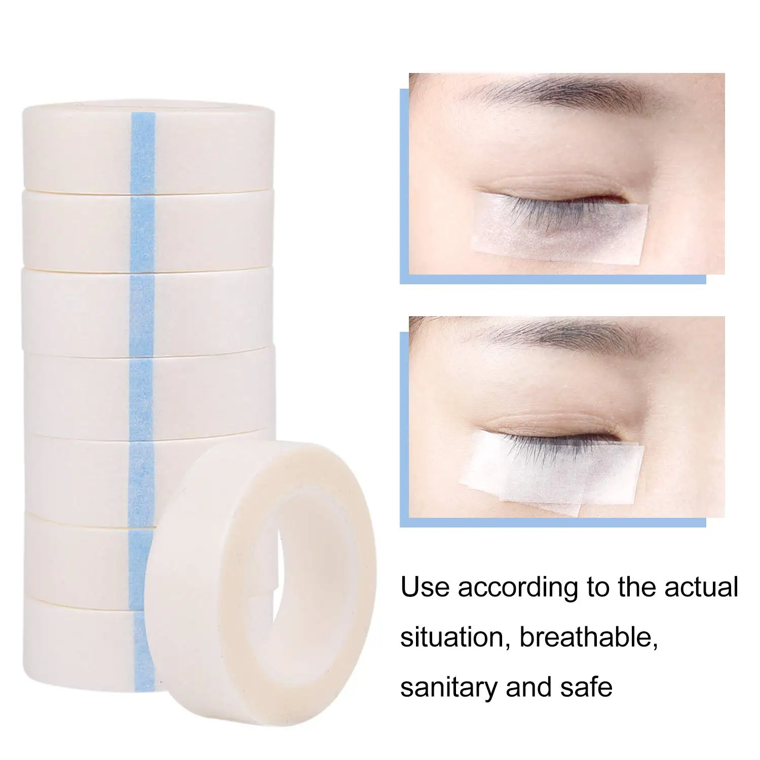 Breathable medical tape for ey - Eyelash Extension Eye Mask のレビューと価格