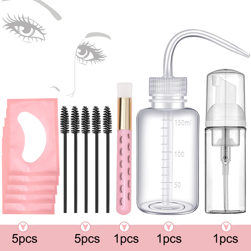 13Pcs Eyelash Extension Cleani - Eyelash Extension Eye Mask のレビューと価格