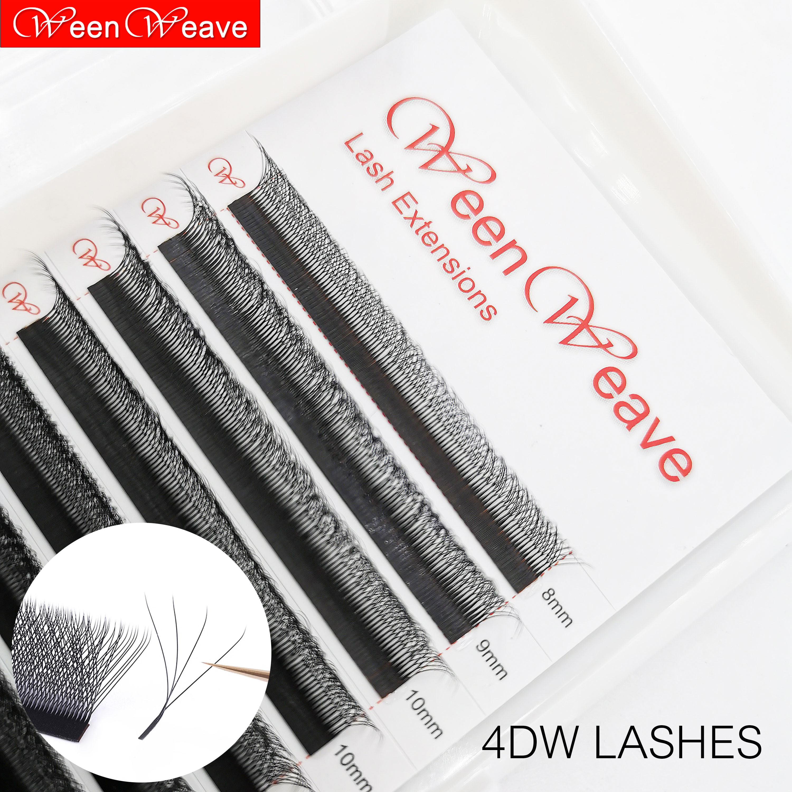 WeenWeave 4D W Style Lashes Na - Eyelash Extension Volume Styles のレビューと価格
