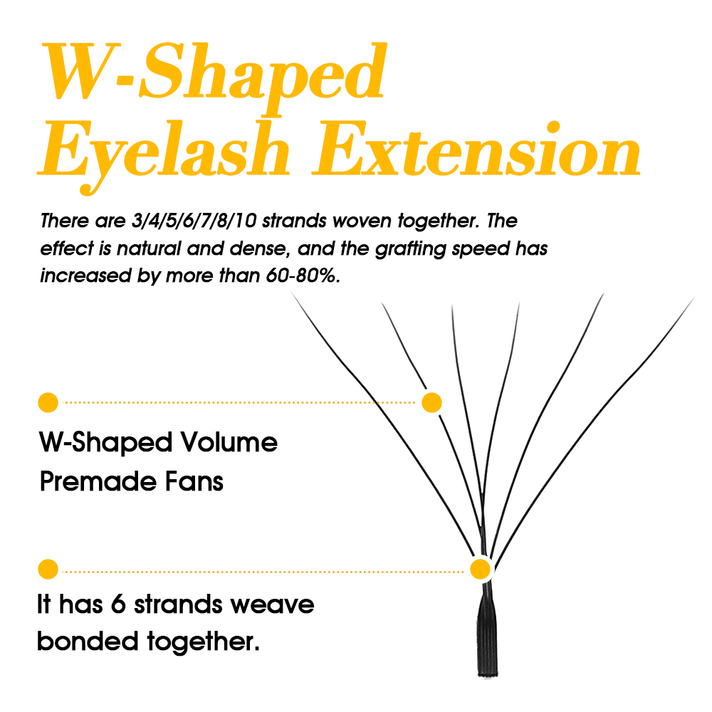 MASSCAKU W Shape Bloom  Eyelas - Eyelash Extension Volume Styles のレビューと価格