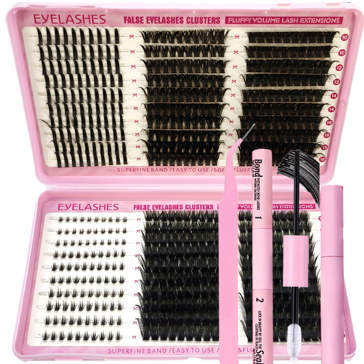 60row DIY Lash Extension Kit C - Eyelash Extension Equipment のレビューと価格